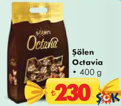 ŞÖLEN OCTAVİA ÇİKOLATA 400 G - BAYRAM ŞEKERİ/ÇİKOLATASI